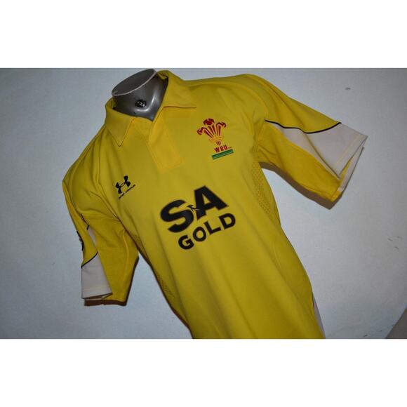 29672 Under Armour Wales Cymru Retro 2008/09 Away Hiraeth Rugby Union Mens - Picture 1 of 9